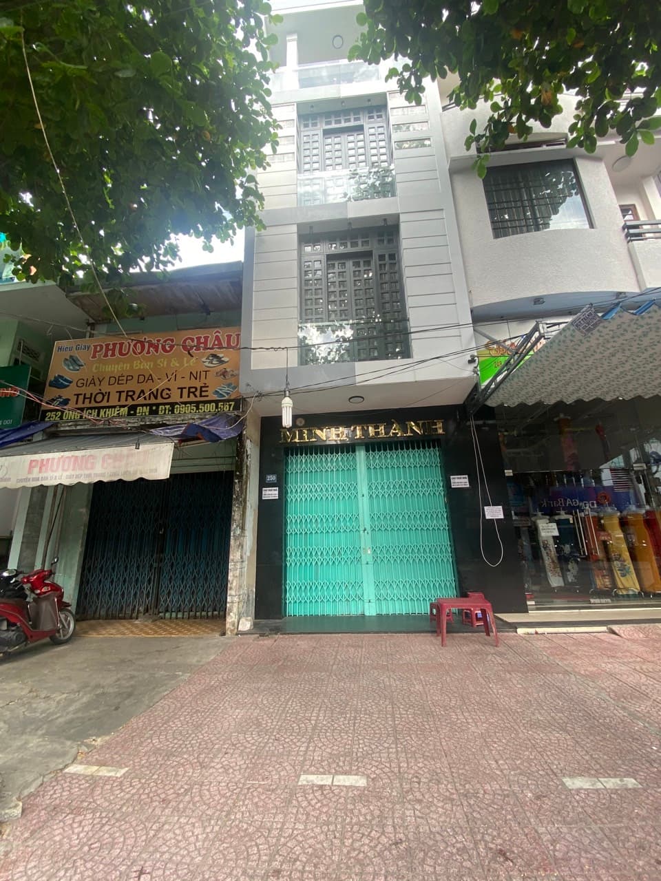 Nhà 4 tầng diện tích 56m² tại Ông Ích Khiêm, phù hợp để ở và kinh doanh