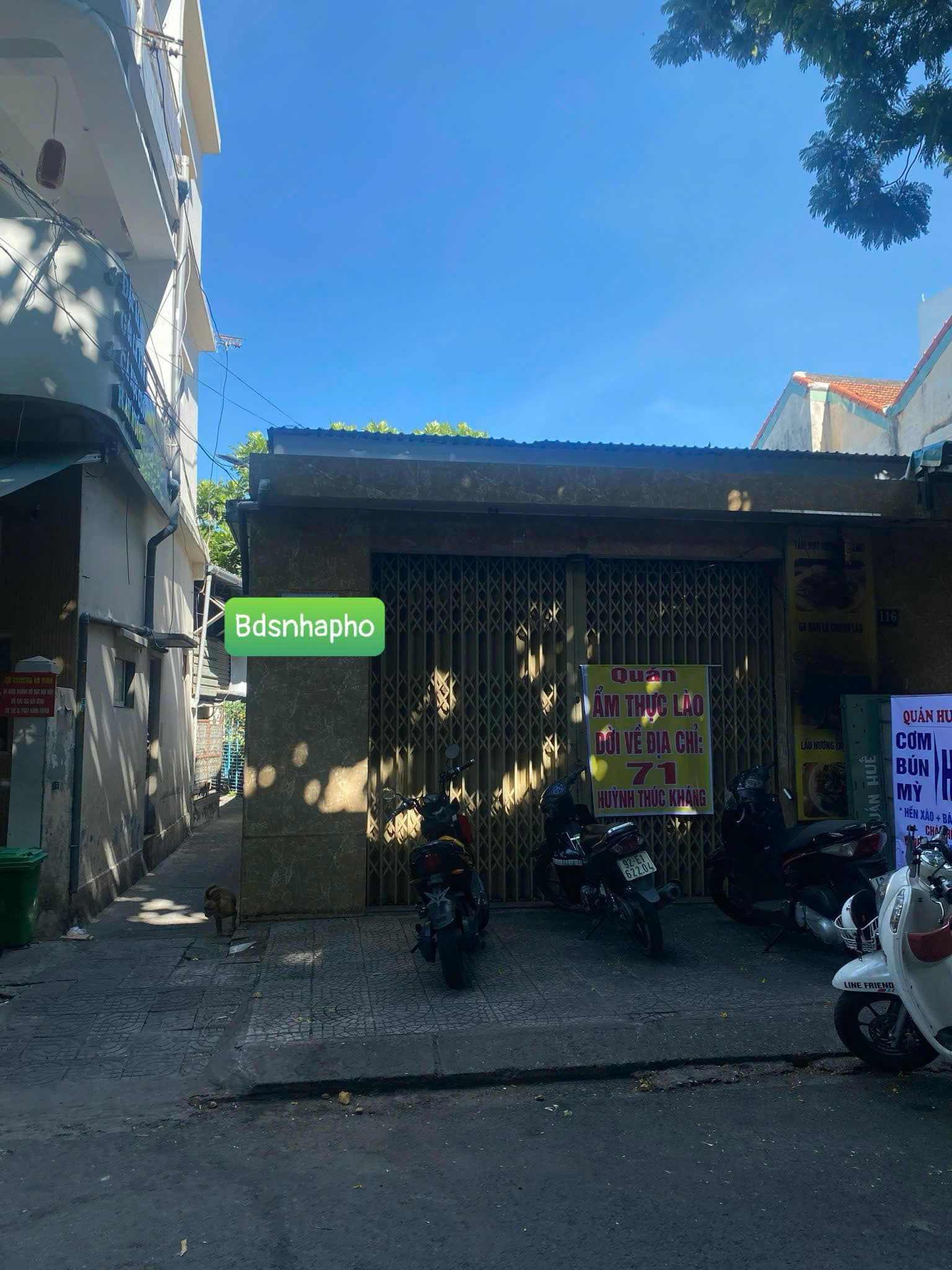 Mặt bằng kinh doanh tại Huỳnh Thúc Kháng, quận Hải Châu, diện tích 70m², hợp đồng lâu dài