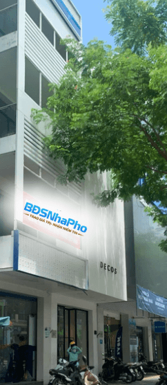 Nhà 4 tầng mặt tiền Nguyễn Văn Linh, diện tích mỗi tầng 112m2, phù hợp kinh doanh