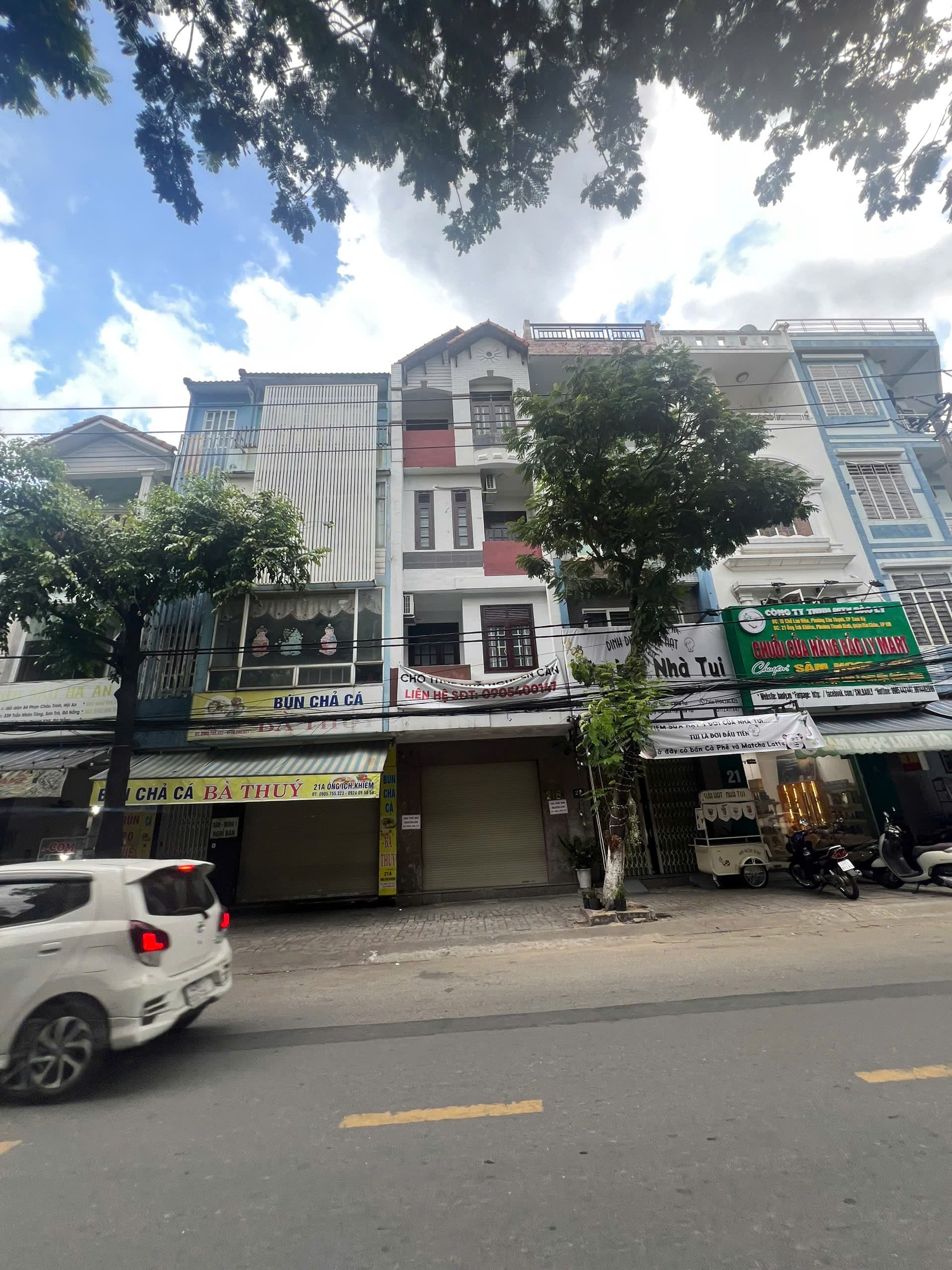 Mặt bằng kinh doanh trống suốt 40m2 tại Ông Ích Khiêm, phù hợp mở shop hoặc cửa hàng