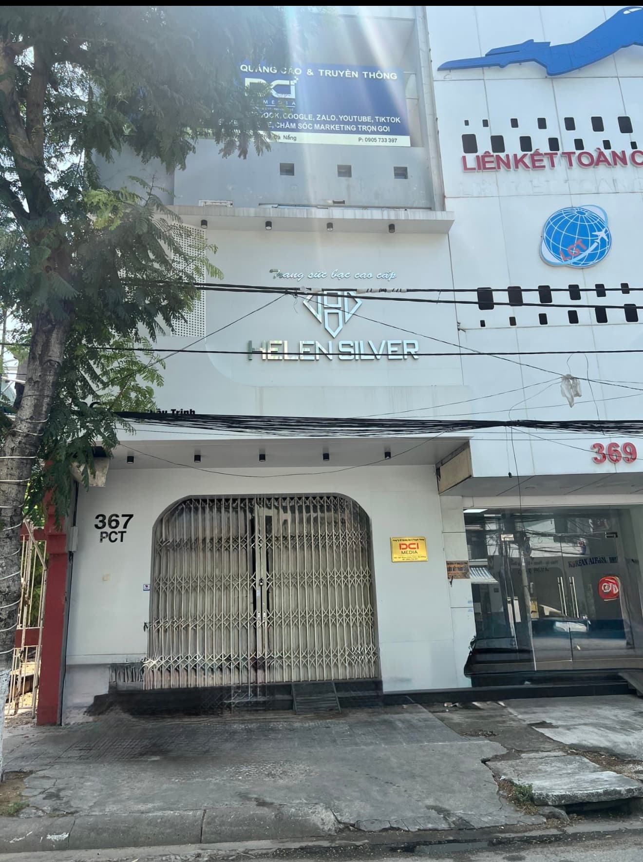 Nhà nguyên căn 3 tầng đường Phan Châu Trinh, diện tích 108m², phù hợp kinh doanh - Ảnh 1