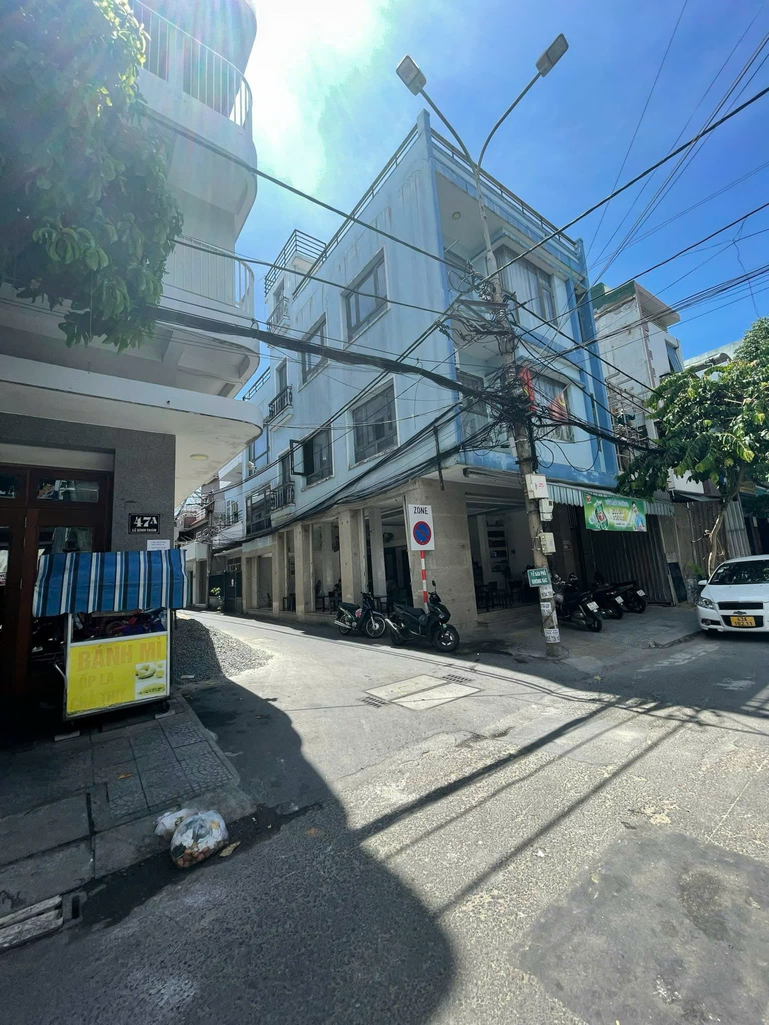 Nhà nguyên căn 3 tầng lô góc tại Lê Đình Thám, quận Hải Châu, diện tích 90m2 - Ảnh 2