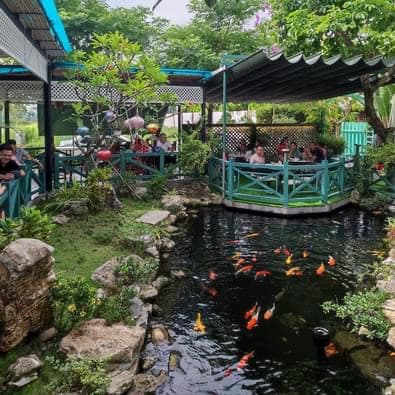 Mặt bằng kinh doanh 2 tầng đường Thăng Long, view sông, sân vườn hồ cá - Ảnh 1