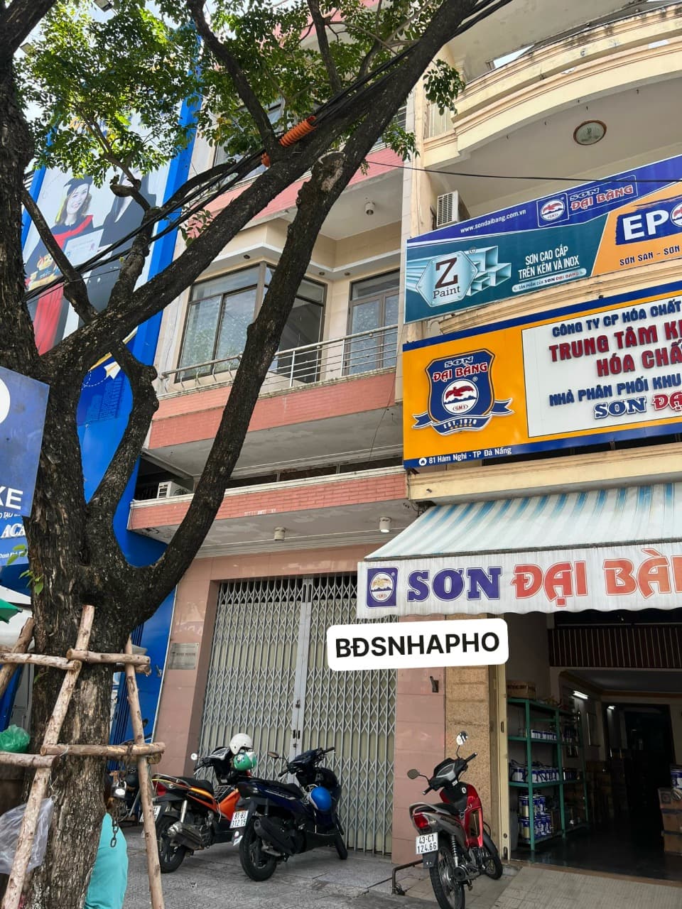 Nhà 4 tầng đường Hàm Nghi, quận Hải Châu, diện tích 81m², phù hợp kinh doanh - Ảnh 1