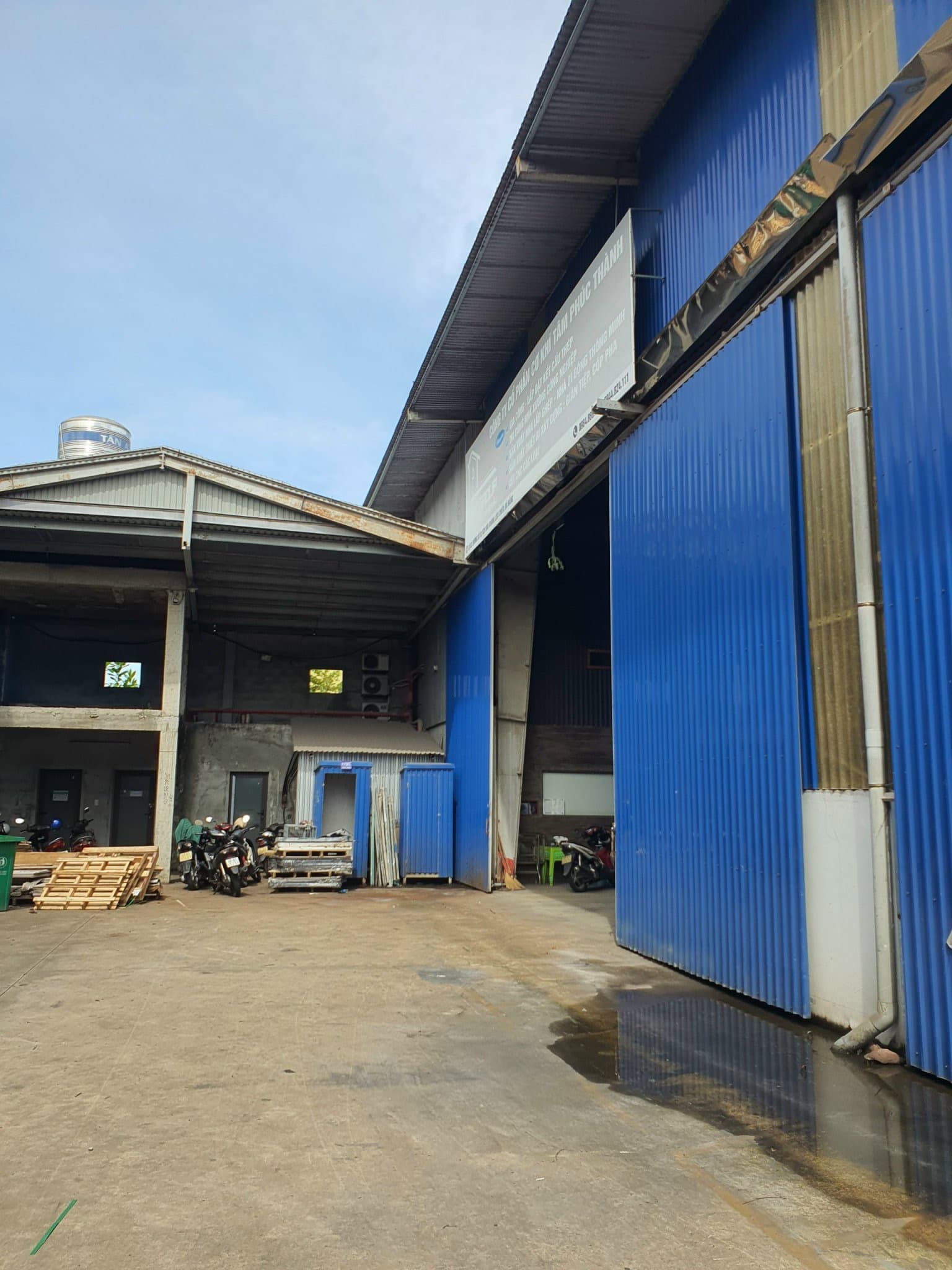 Kho 1200m2 đường số 10 Hoà Khánh, có phòng cháy chữa cháy - Ảnh 2