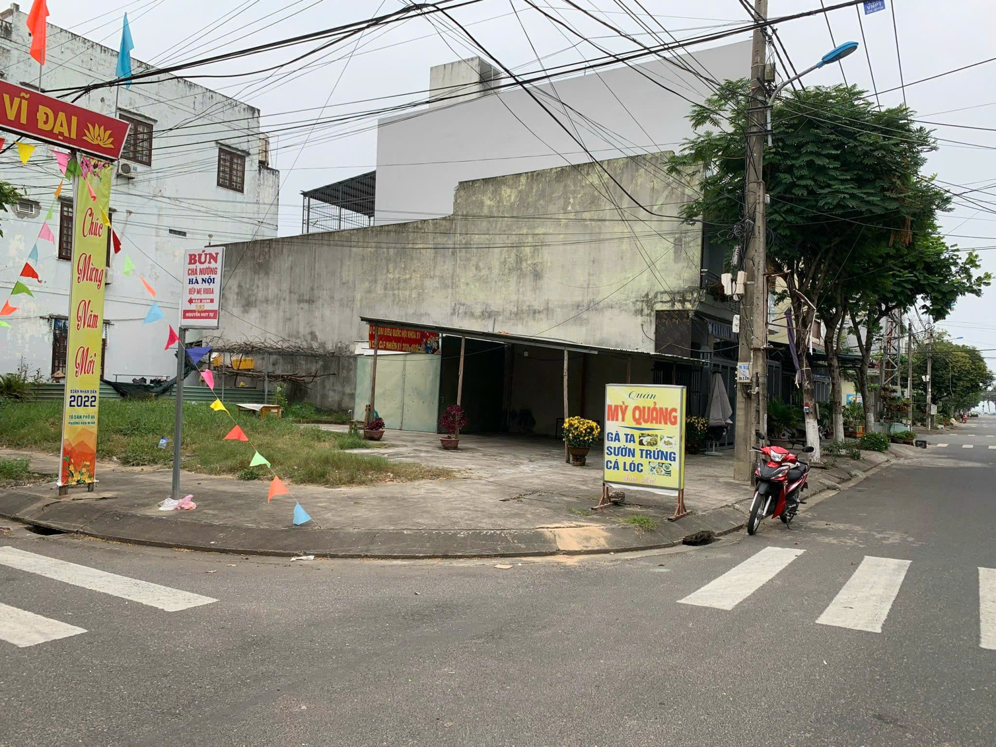 Cho thuê đất 2 mặt tiền Đặng Huy Trứ, Liên Chiểu, diện tích 121,5m2, phù hợp kinh doanh - Ảnh 3