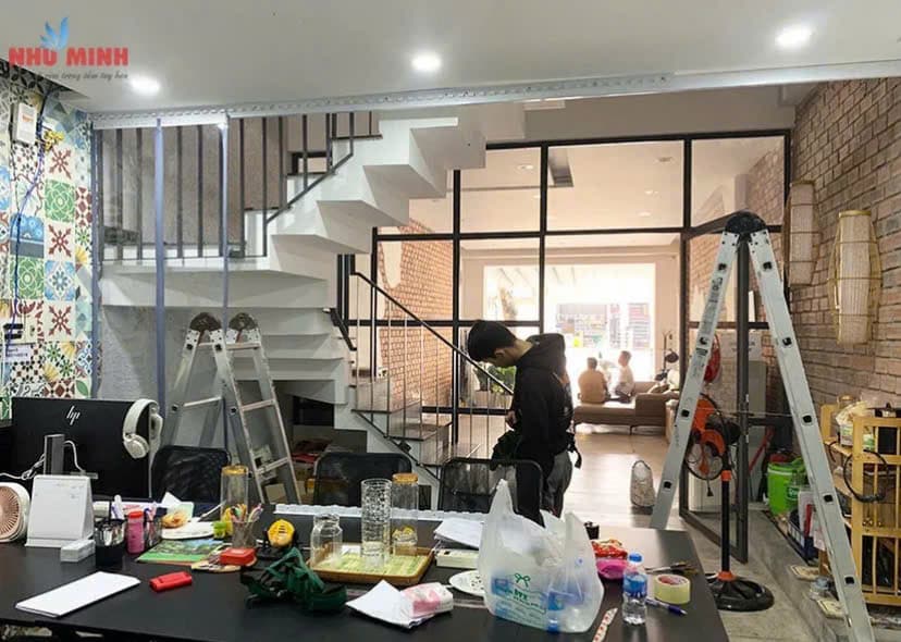 Nhà cấp 4 mới xây 90m2 tại Nguyễn Hữu Thọ, Cẩm Lệ, lối đi chung - Ảnh 1