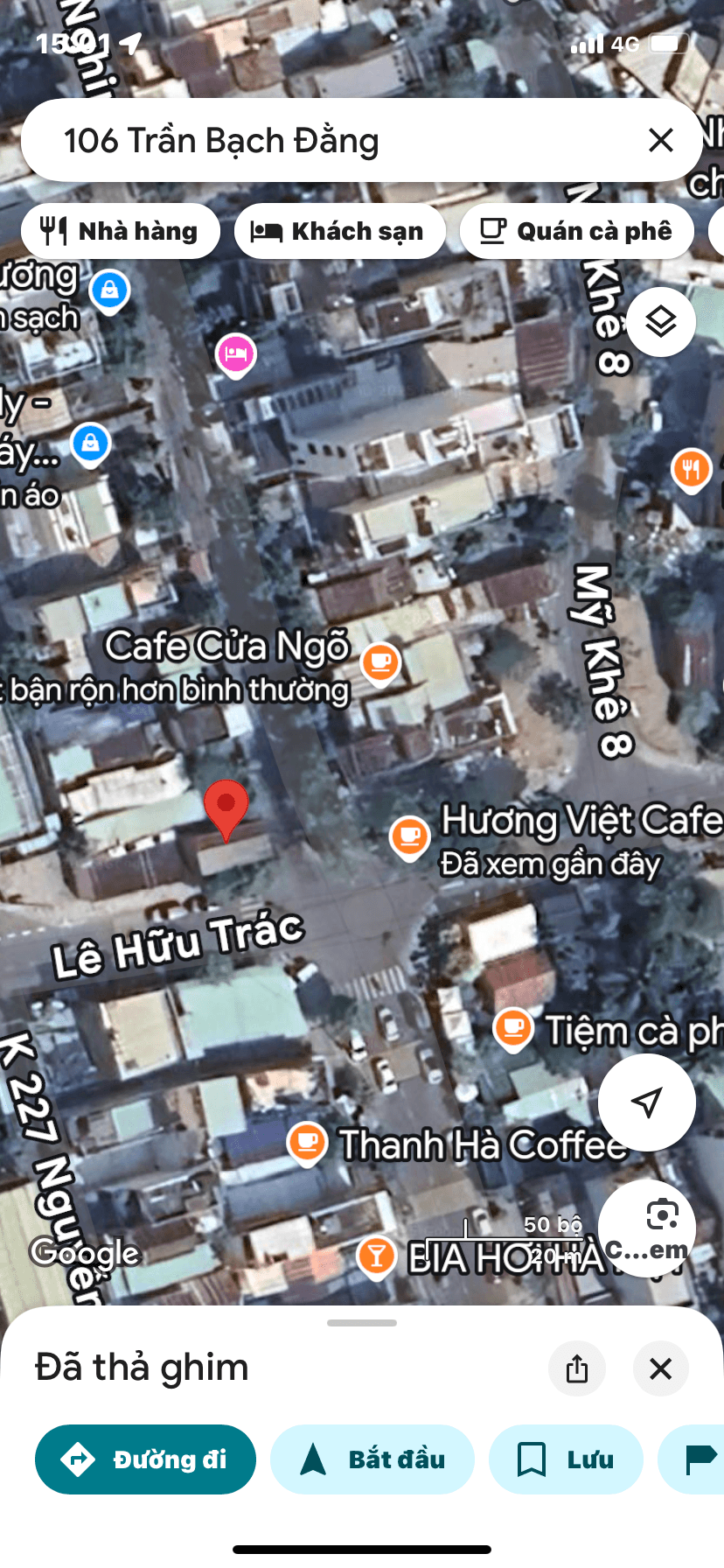 Lô góc đất và nhà 2 tầng tại Trần Bạch Đằng - Lâm Hoành, Sơn Trà - Ảnh 1