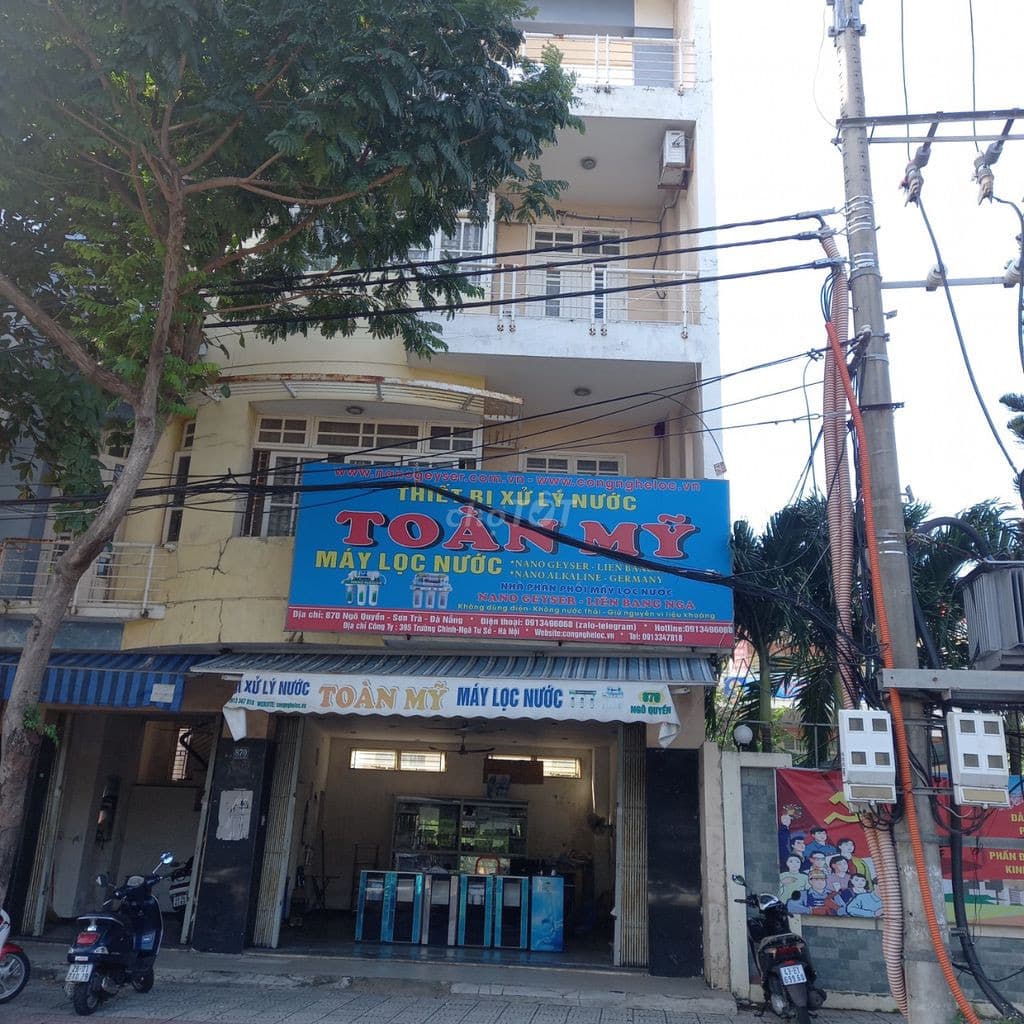 Nhà nguyên căn 3 tầng đường Ngô Quyền, diện tích 80m2, phù hợp làm văn phòng hoặc trung tâm ngoại ngữ - Ảnh 1