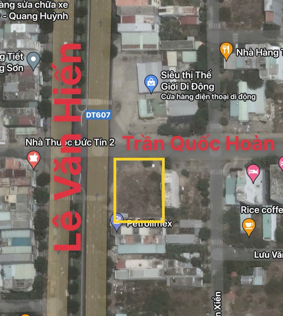 Mặt bằng đất trống lô góc Lê Văn Hiến - Ảnh 2