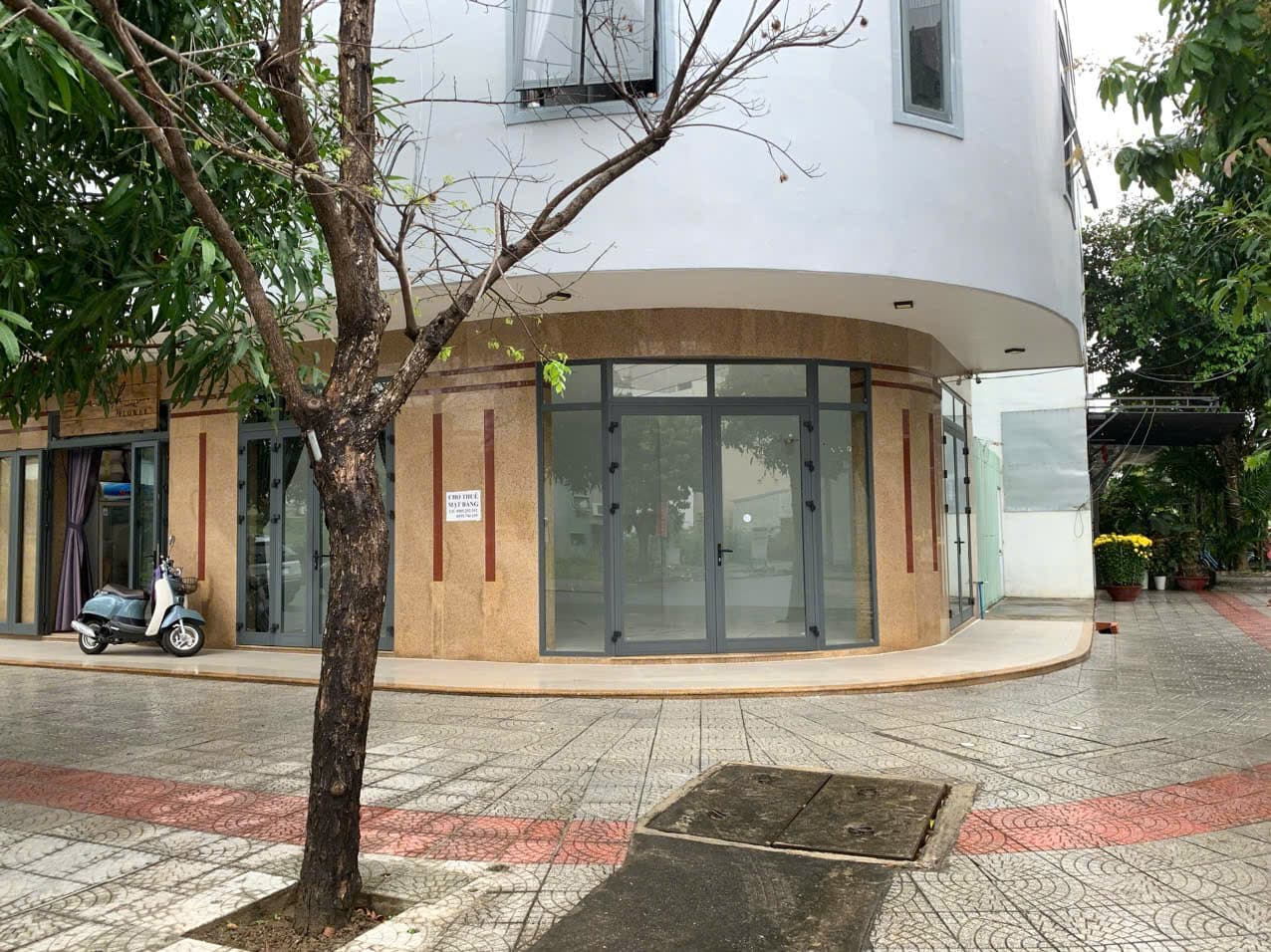 Mặt bằng tầng 1 đường Lê Quảng Chí, Cẩm Lệ, diện tích hơn 50m², phù hợp làm văn phòng - Ảnh 1