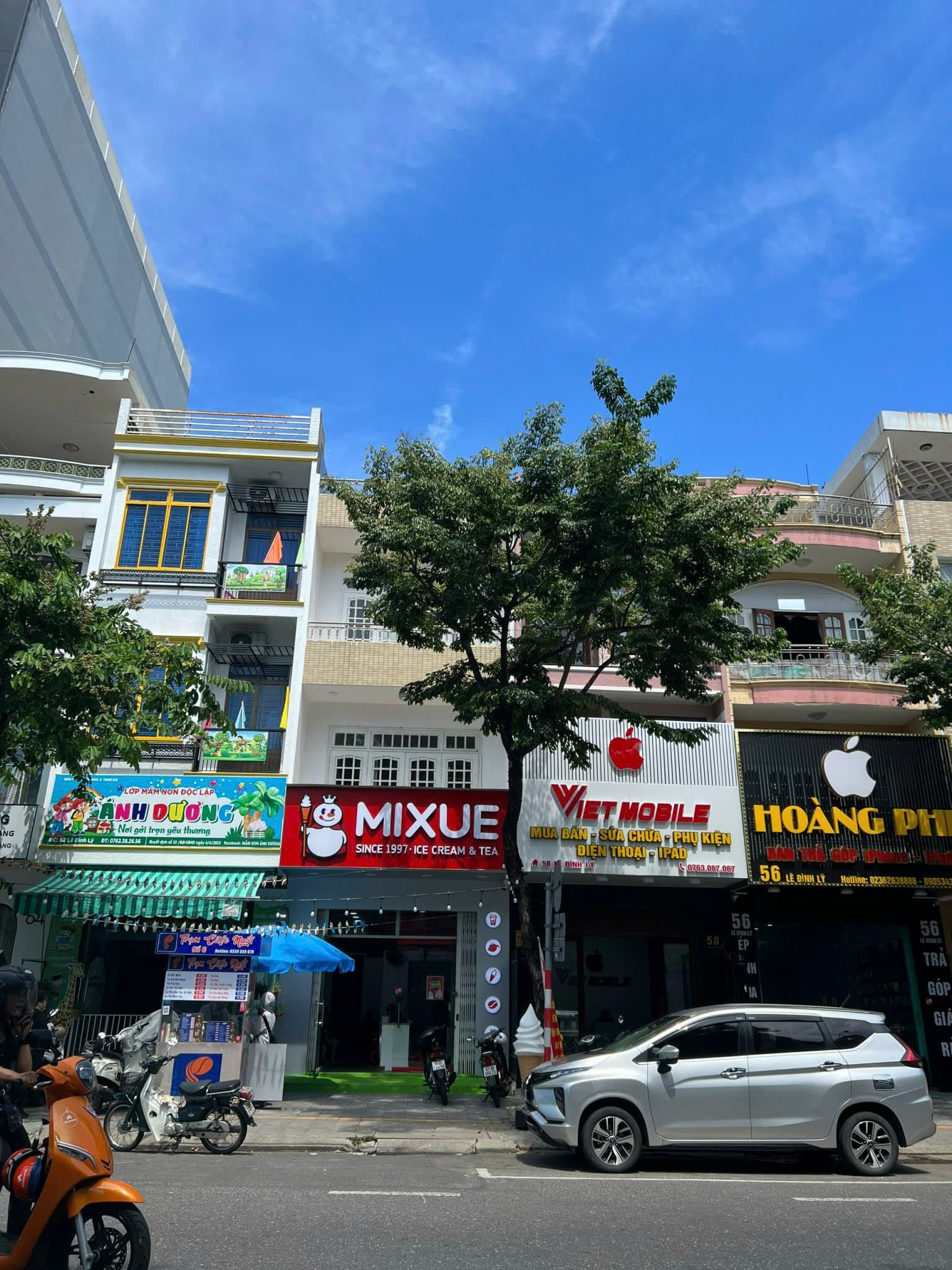 Nhà nguyên căn 3 tầng đường Lê Đình Lý, phù hợp kinh doanh sạch sẽ nhà mới đẹp - Ảnh 1