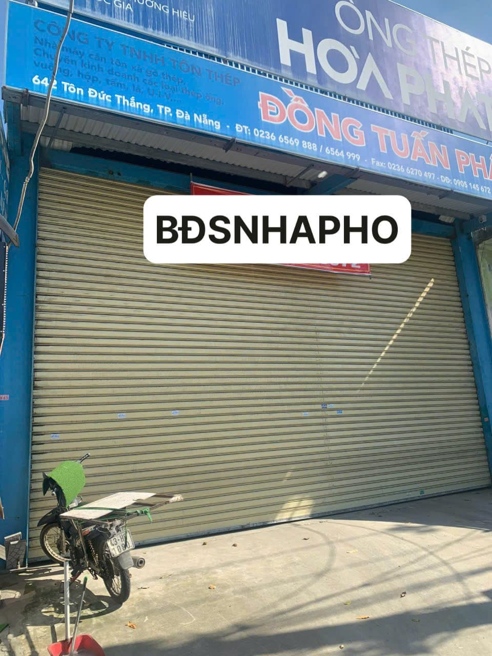 Mặt bằng kinh doanh hình chữ L tại Tôn Đức Thắng, quận Liên Chiểu - Ảnh 1