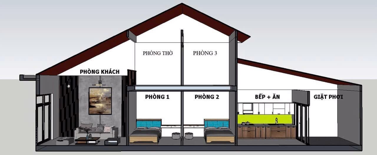 NHÀ CẤP 4 BÌNH AN 5, THOÁNG MÁT, GẦN TRƯỜNG ĐẠI HỌC KIẾN TRÚC - Ảnh 2