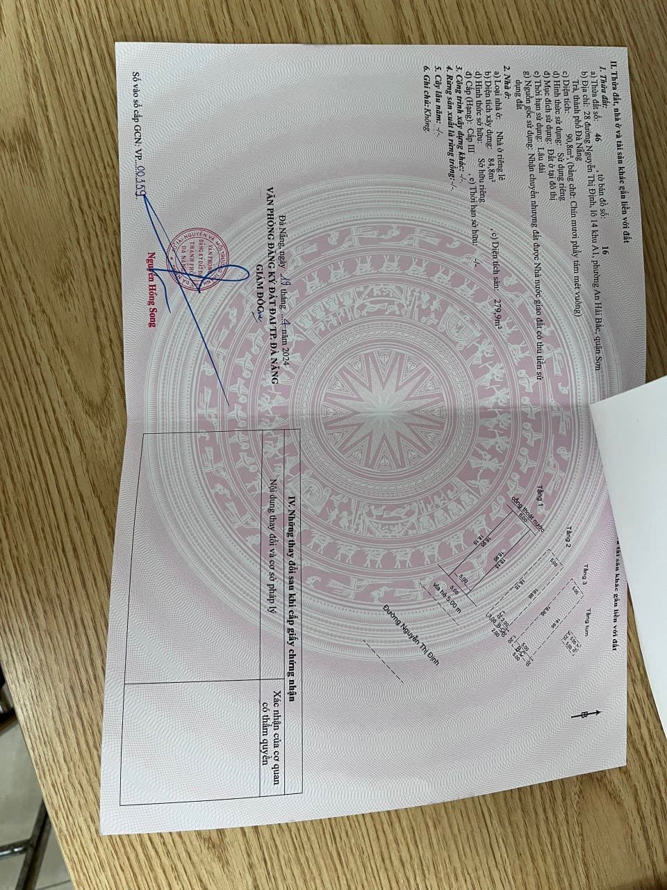 NGUYÊN CĂN 3 TẦNG MỚI ĐƯỜNG NGUYỄN THỊ ĐỊNH, PHÙ HỢP LÀM VĂN PHÒNG VÀ Ở - Ảnh 2