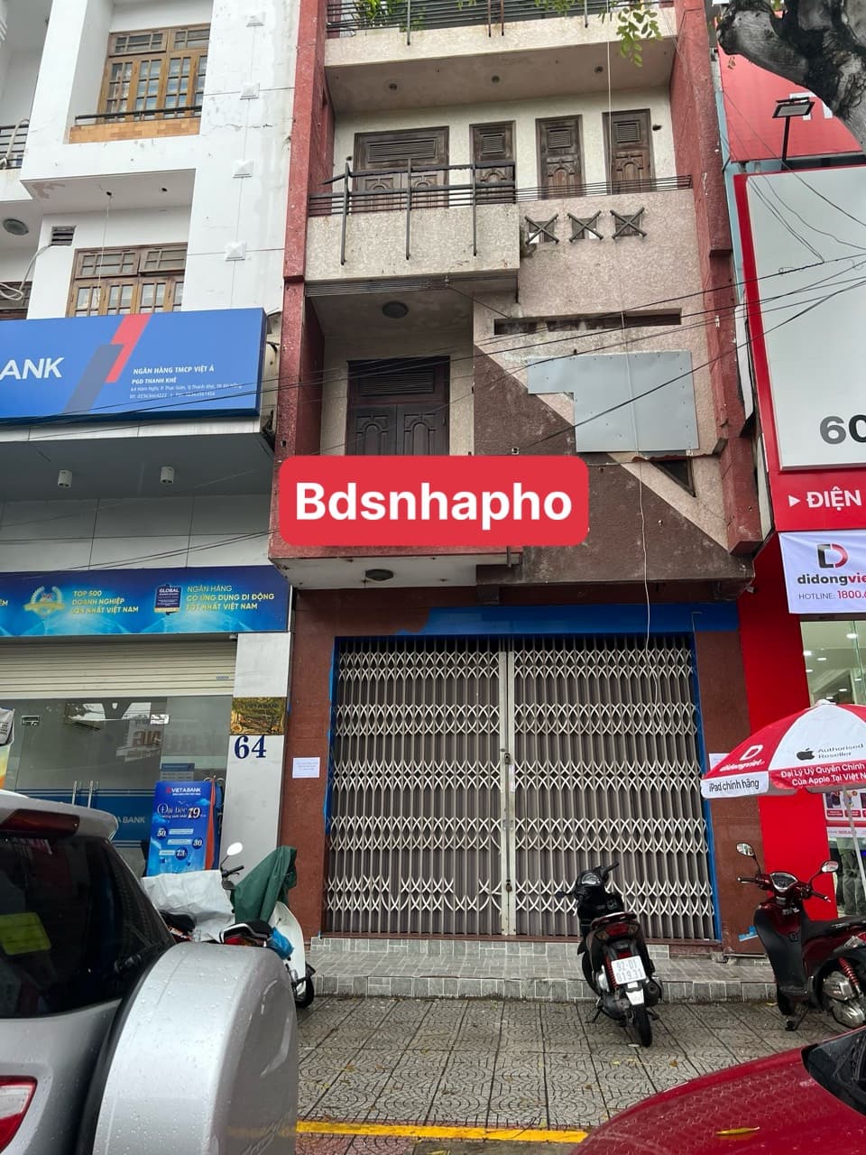 Nhà nguyên căn 4 tầng rưỡi diện tích 100m², phù hợp văn phòng hoặc kinh doanh - Ảnh 1