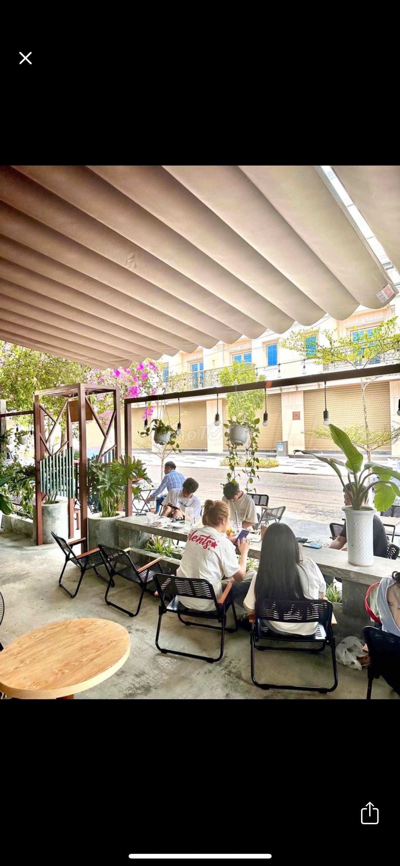 Mặt bằng kinh doanh lô góc 2 mặt tiền tại Nguyễn Bình, diện tích 140m2 sẵn vật dụng cà phê - Ảnh 4