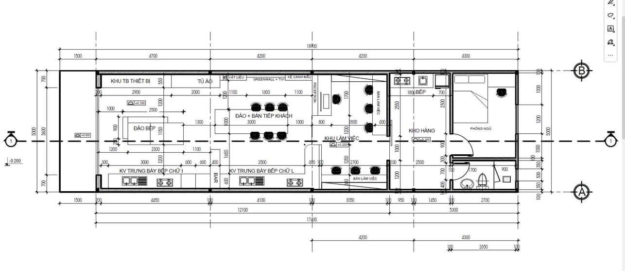 Nhà nguyên căn 87m2 đường Xô Viết Nghệ Tĩnh, Đà Nẵng cho thuê - Ảnh 3