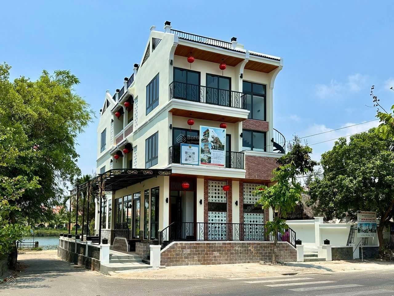 NGUYÊN CĂN 3.5 TẦNG HỘI AN, VIEW SÔNG HOÀI, NHÀ SÂN VƯỜN THÍCH HỢP NHÀ HÀNG CƠM QUÊ - Ảnh 10