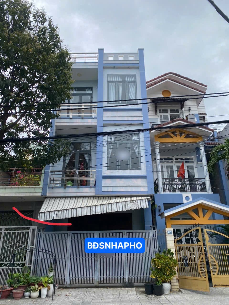 Nhà nguyên căn 3 tầng đường Trần Thái Tông - Ảnh 1