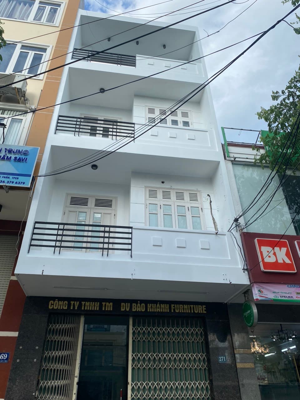 Nhà nguyên căn 3,5 tầng đường Nguyễn Hữu Thọ, diện tích 125m2, phù hợp kinh doanh sạch sẽ - Ảnh 1