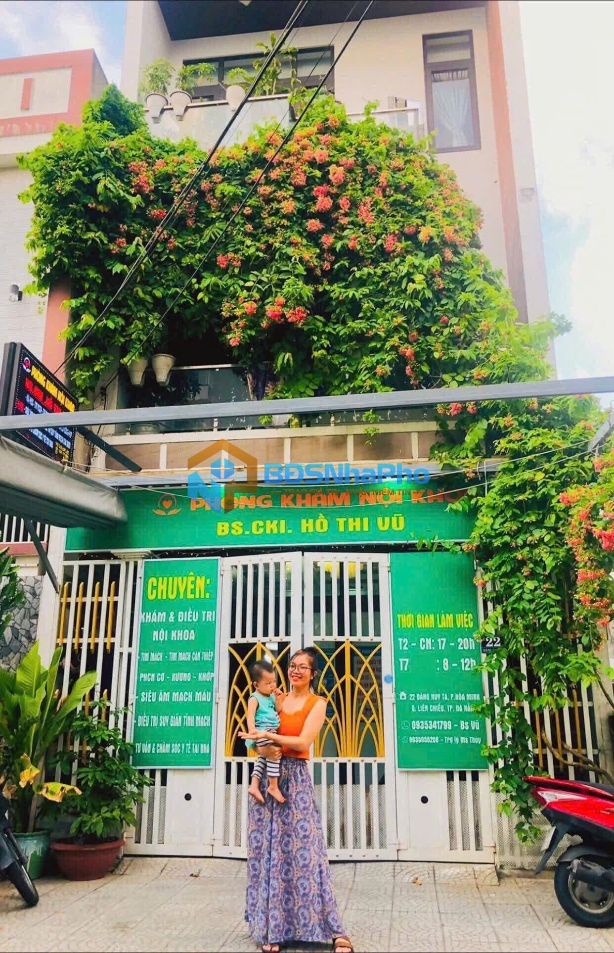 CHO THUÊ NHÀ NGUYÊN CĂN 4 TẦNG TẠI HOÀ MINH - Ảnh 1