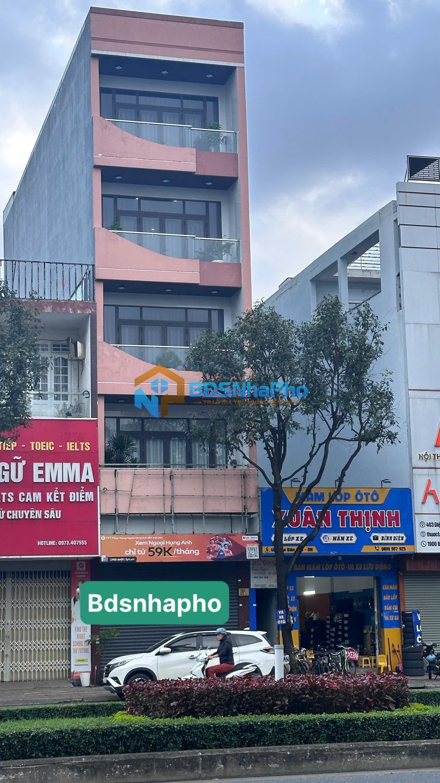 CHO THUÊ NHÀ NGUYÊN CĂN 5 TẦNG DT 100M2 TẠI ĐIỆN BIÊN PHỦ - Ảnh 1