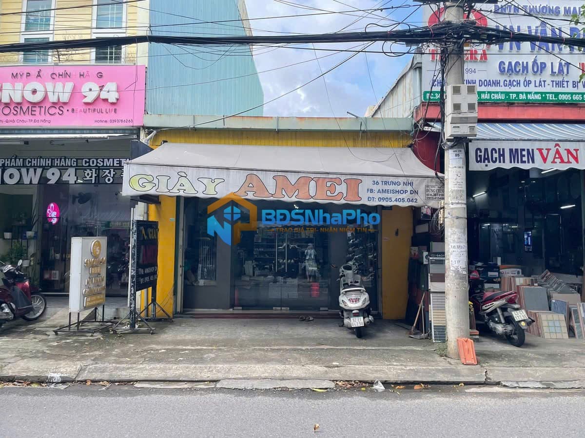 Mặt bằng kinh doanh 106m² tại Trưng Nhị, có gác lửng phù hợp mở văn phòng hoặc cửa hàng - Ảnh 1