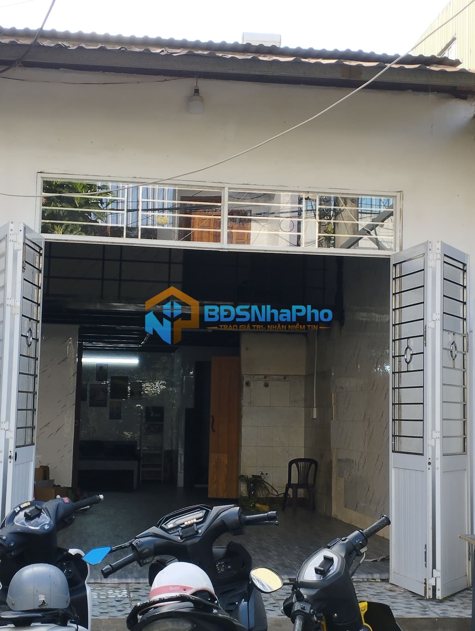 Cho thuê nhà cấp 4 vừa ở vừa kinh doanh có gác lửng. - Ảnh 1