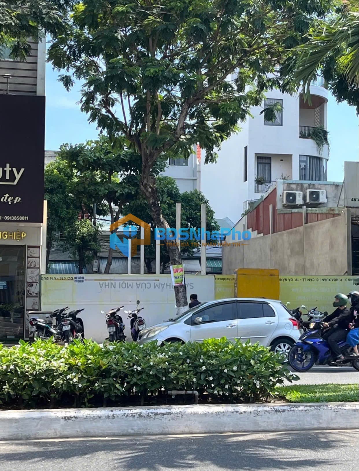 Mặt tiền xô viết nghệ tĩnh ngang 10m đối diện đại học đông á - Ảnh 1