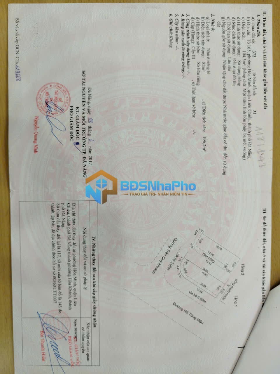 Cho thuê nhà 2 tầng tại 174 Hồ Tùng Mậu - Ảnh 1