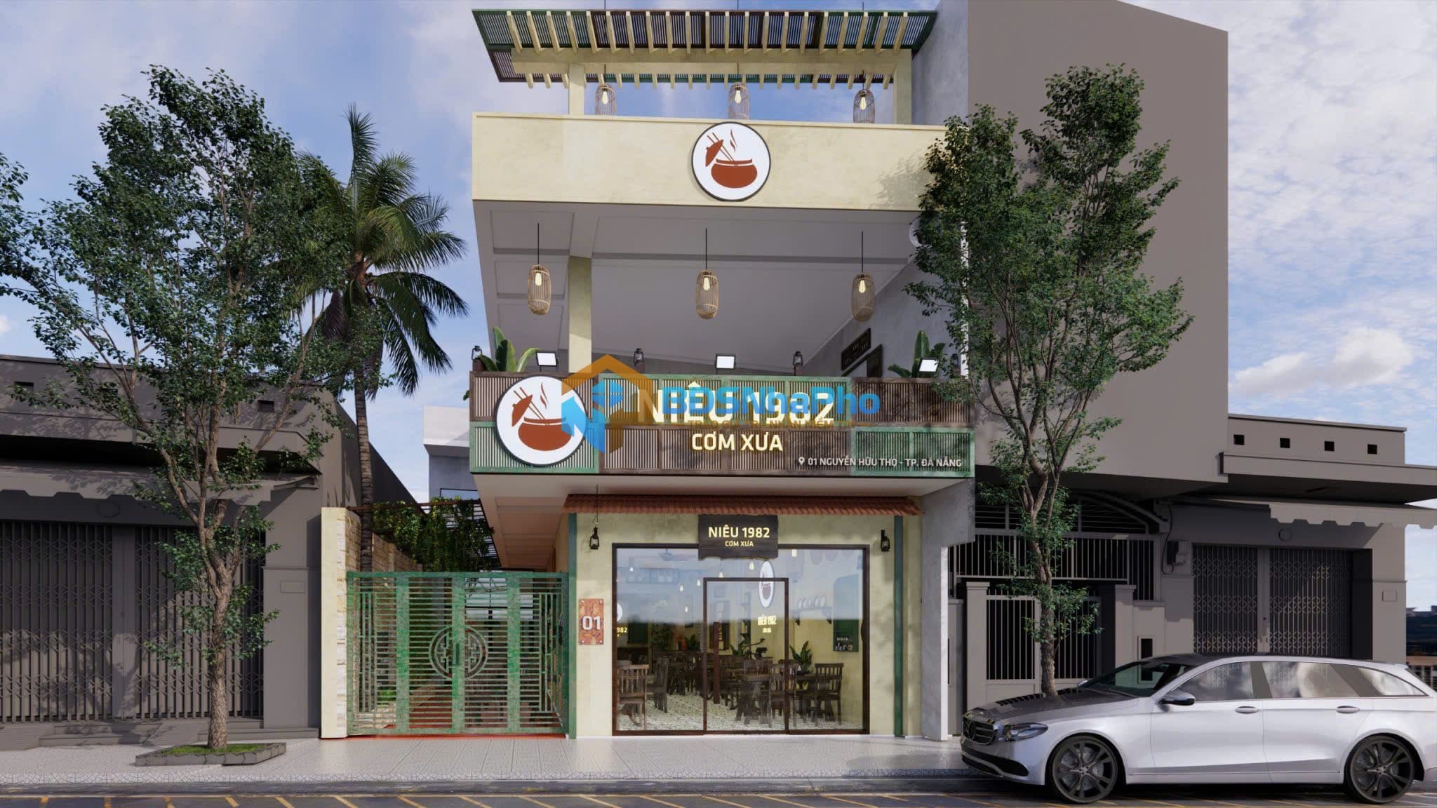 Cho thuê nhà 2 tầng tại 01A Nguyễn Hữu Thọ - Ảnh 1