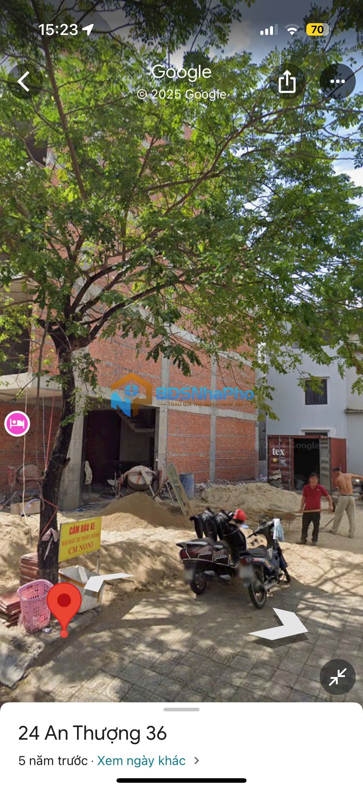 CHO THUÊ ĐẤT TRỐNG AN THƯỢNG 36 - Ảnh 1