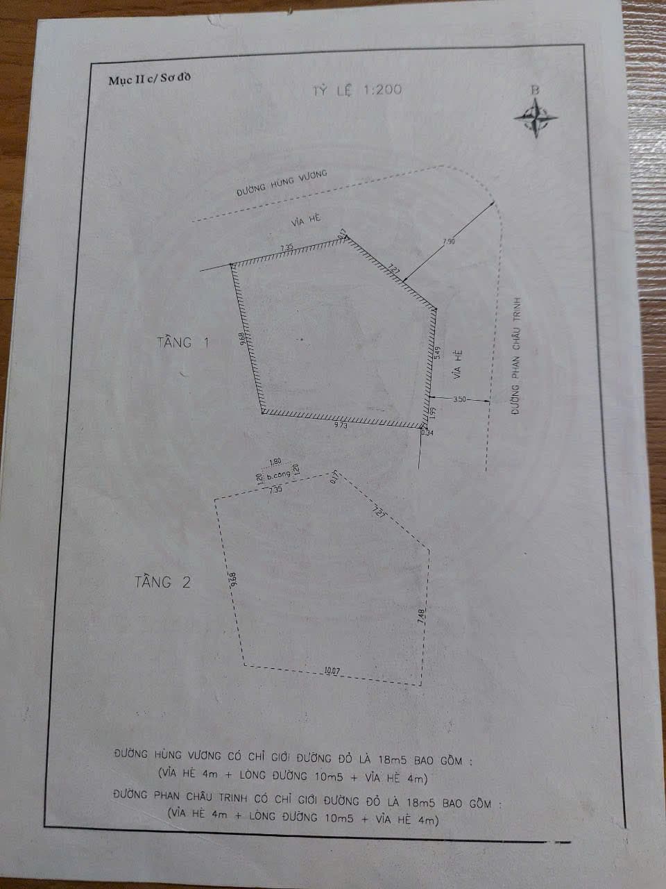 🔥 BÁN NGUYÊN CĂN LÔ GÓC HÙNG VƯƠNG - PHAN CHÂU TRINH, HẢI CHÂU 🔥 - Ảnh 1