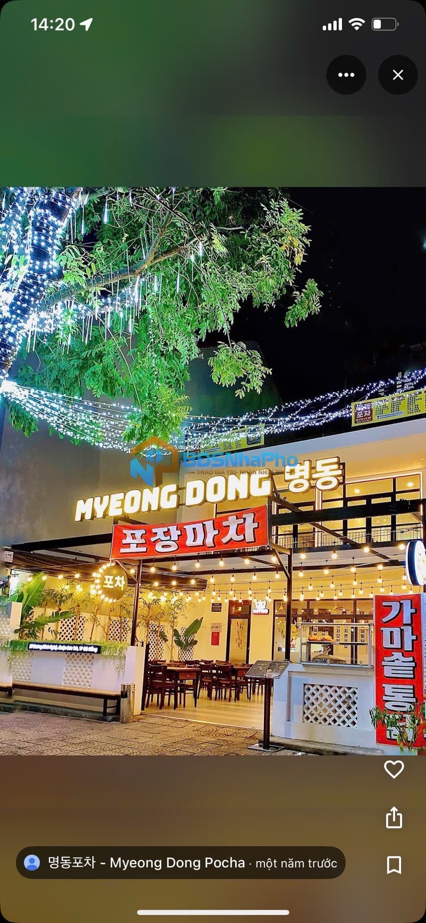 Cần sang nhượng nhà hàng Hàn Quốc phố Dương Đình Nghệ sát Hồ Nghinh - Ảnh 1