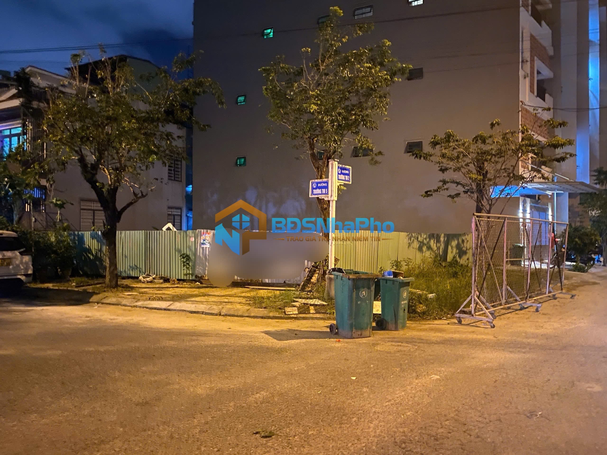 Cho thuê đất lô góc 2Mt Trường Thi - Ảnh 2