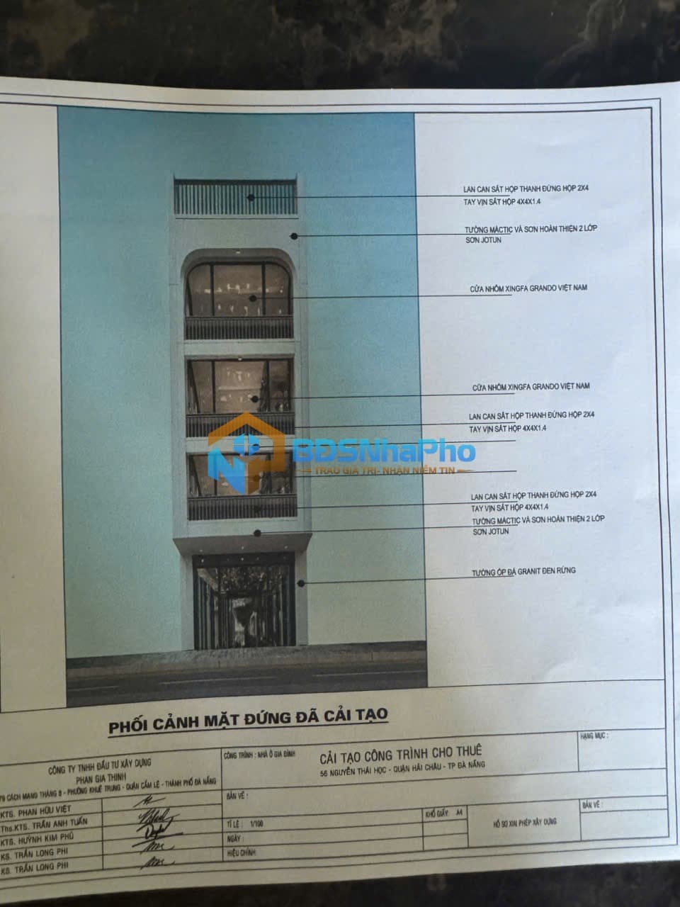 📫 CHO THUÊ NGUYÊN CĂN 4,5 TẦNG NGUYỄN THÁI HỌC - KHU CHỢ HÀN - HẢI CHÂU - Ảnh 1