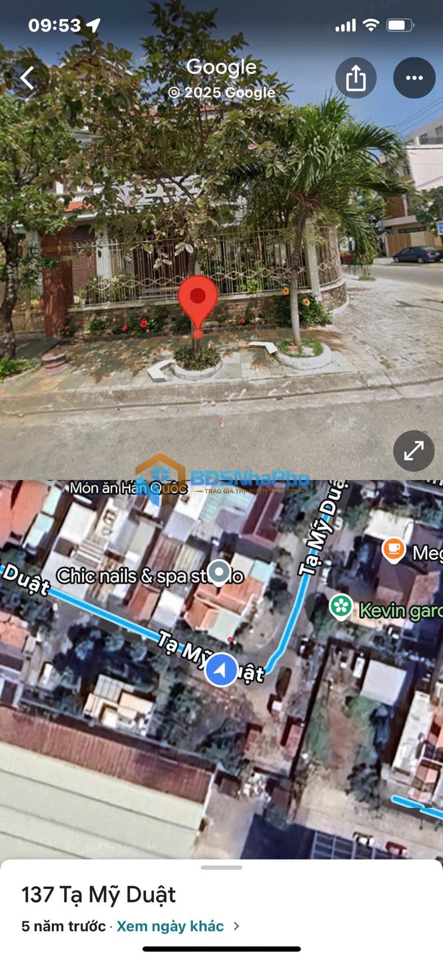 Cho thuê mặt bằng hai mặt tiền – Sơn Trà, Đà Nẵng 📍 Vị trí: Góc Lê Văn Quý & Tạ Mỹ Duật 📐 Diện tích: 13 x 5m – mặt bằng riêng chủ 💰 Giá thuê: 15 triệu/tháng - Ảnh 3