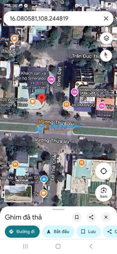 CHO THUÊ ĐẤT NỀN 451M2 TẠI GÓC VƯƠNG THỪA VŨ - ĐINH ĐẠT - Ảnh 3