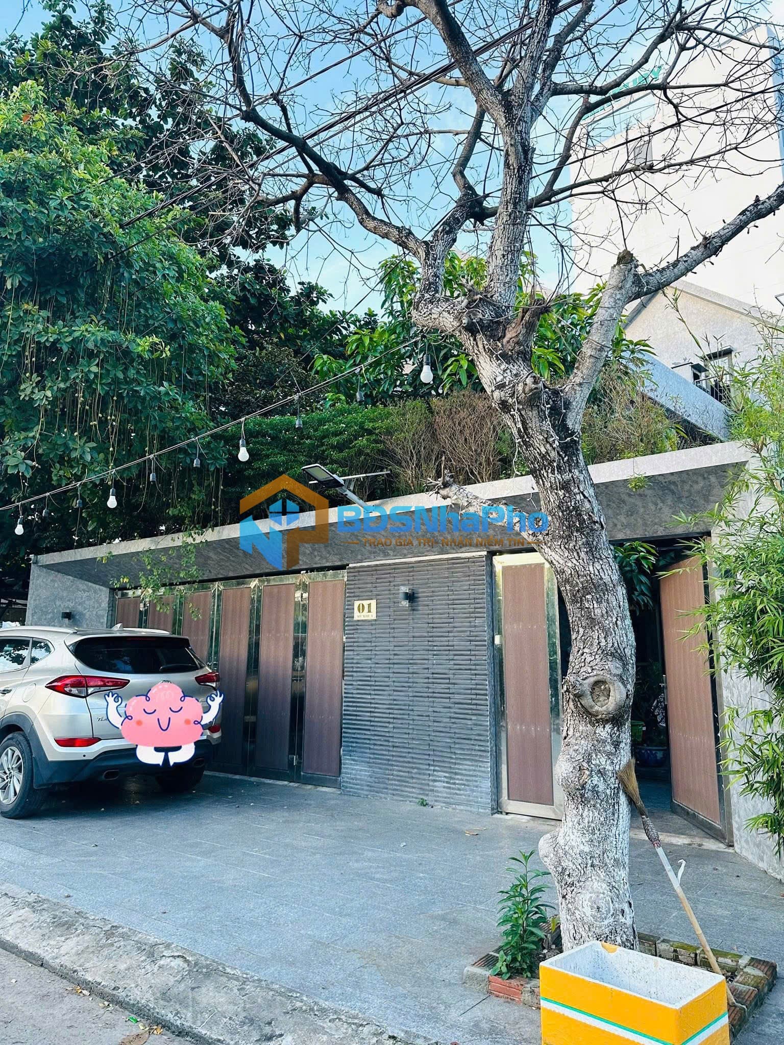 CHO THUÊ NHÀ BIỆT THỰ SÂN VƯỜN DT 250M2 TẠI MỸ KHÊ - Ảnh 1