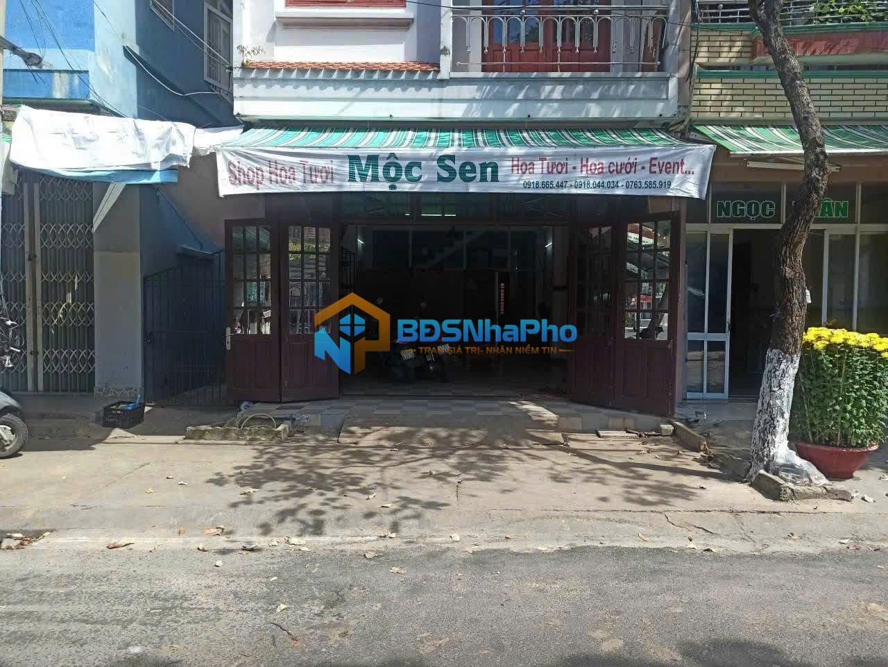 CHO THUÊ MB TẦNG 1 DT 60M2 ĐỐI DIỆN CHỢ AN HẢI BẮC - Ảnh 1