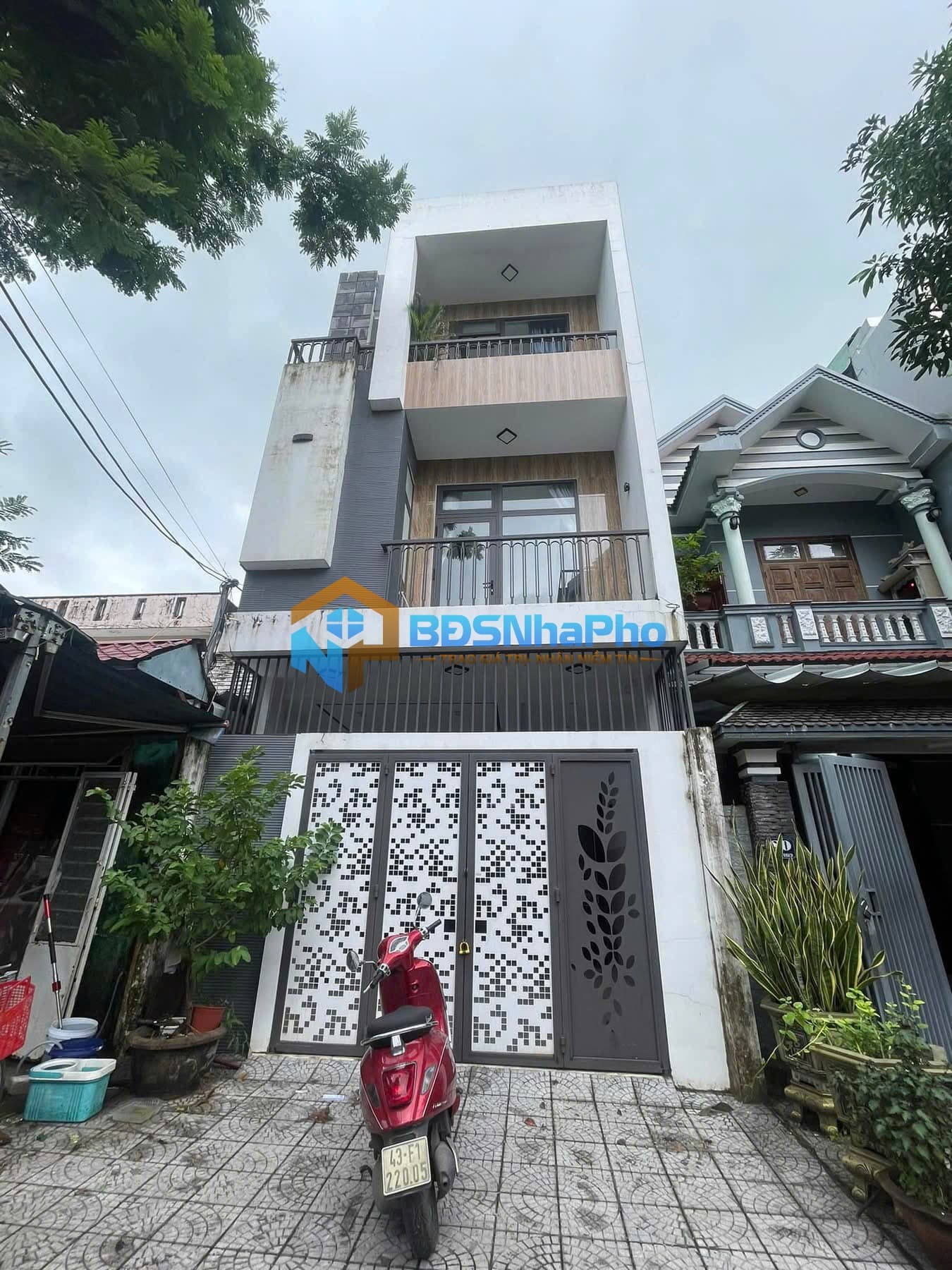 CHO THUÊ NHÀ NGUYÊN CĂN 3 TẦNG DT 100M2 TẠI HOÀ MINH - Ảnh 1