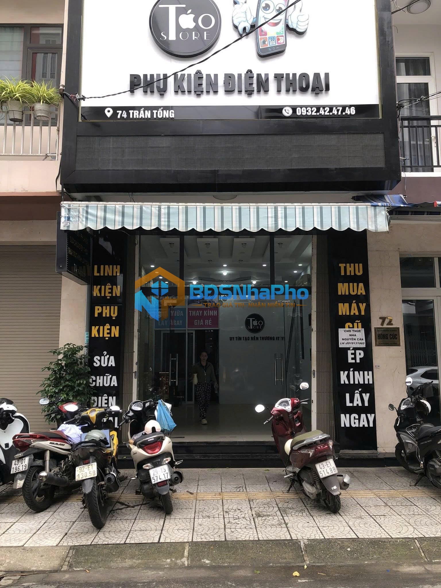 CHO THUÊ NHÀ NGUYÊN CĂN 2 TẦNG DT 100M2 TẠI TRẦN TỐNG - Ảnh 1