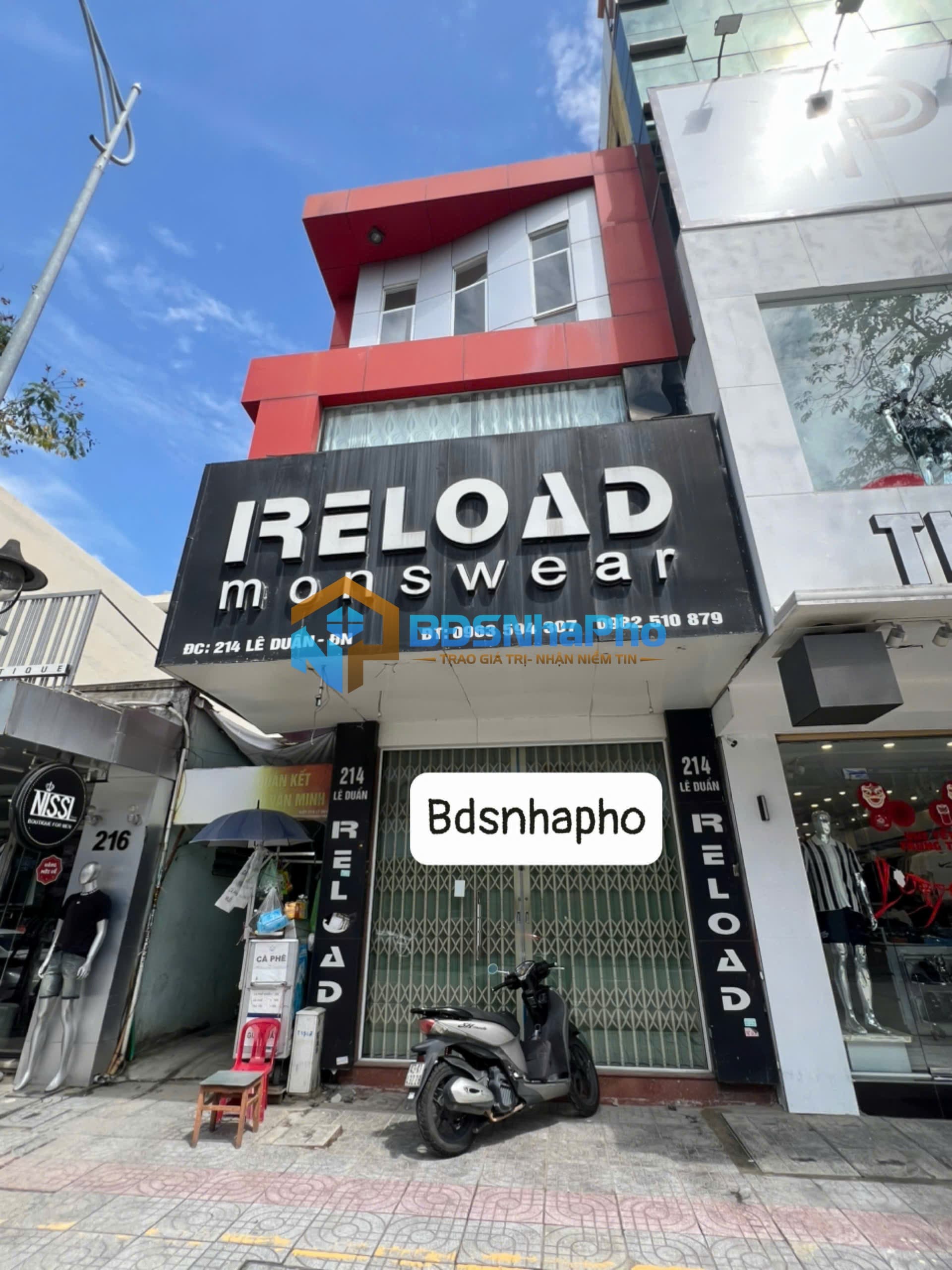 Cho thuê nhà 3 tầng tại 214 Lê Duẩn - Ảnh 1