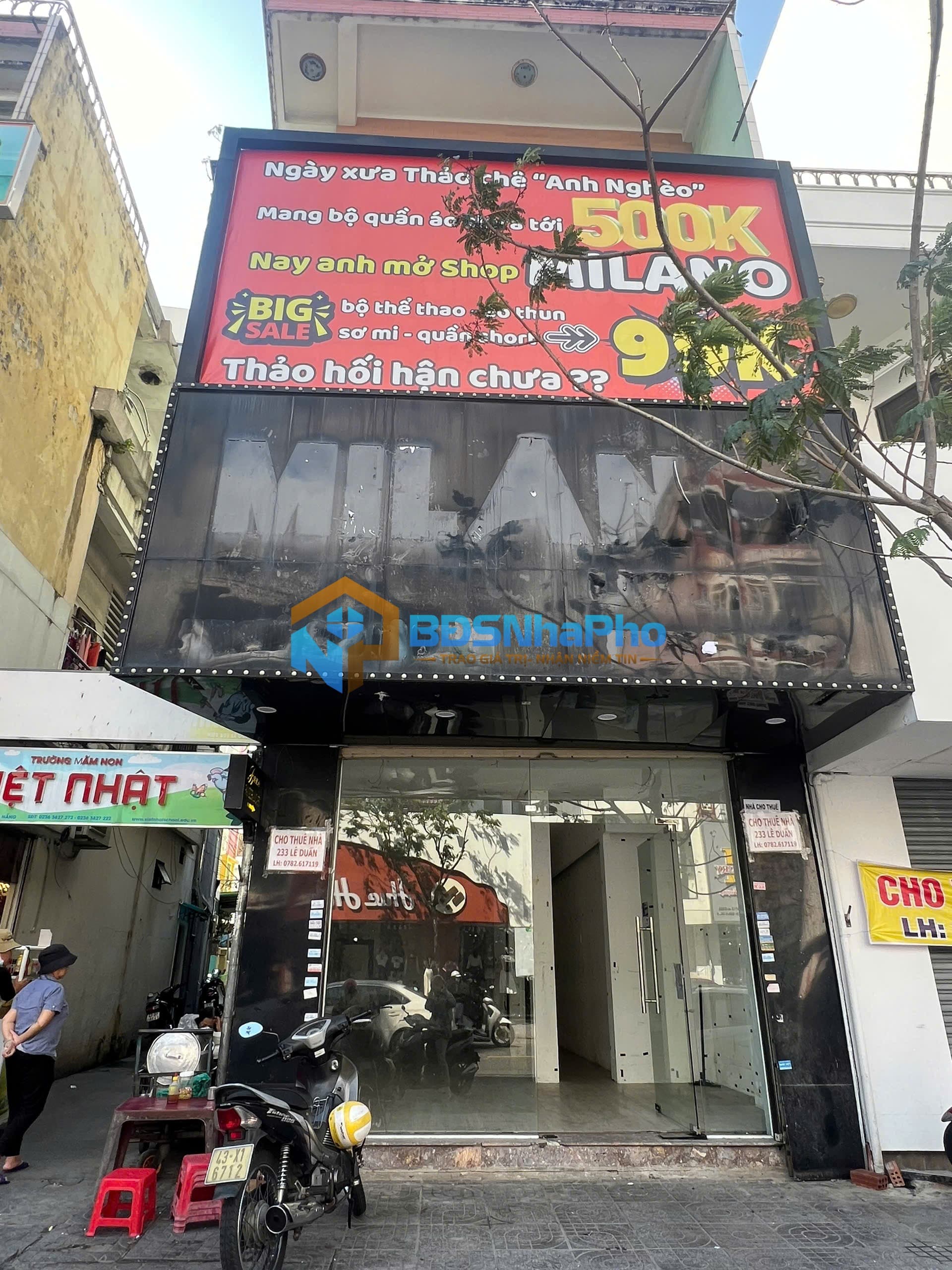 Cho thuê nhà 3 tầng tại 233 Lê Duẩn - Ảnh 1