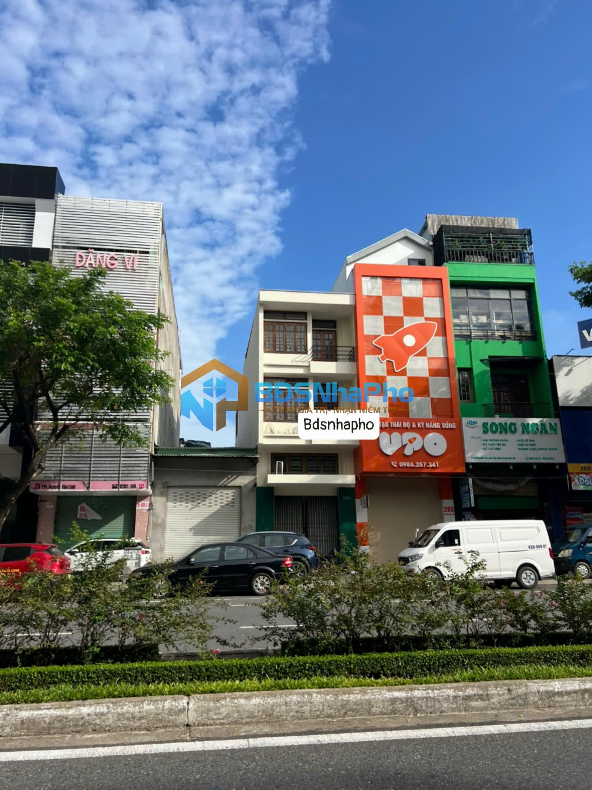 Cho thuê nhà 4 tầng tại 290 Nguyễn Văn Linh - Ảnh 1