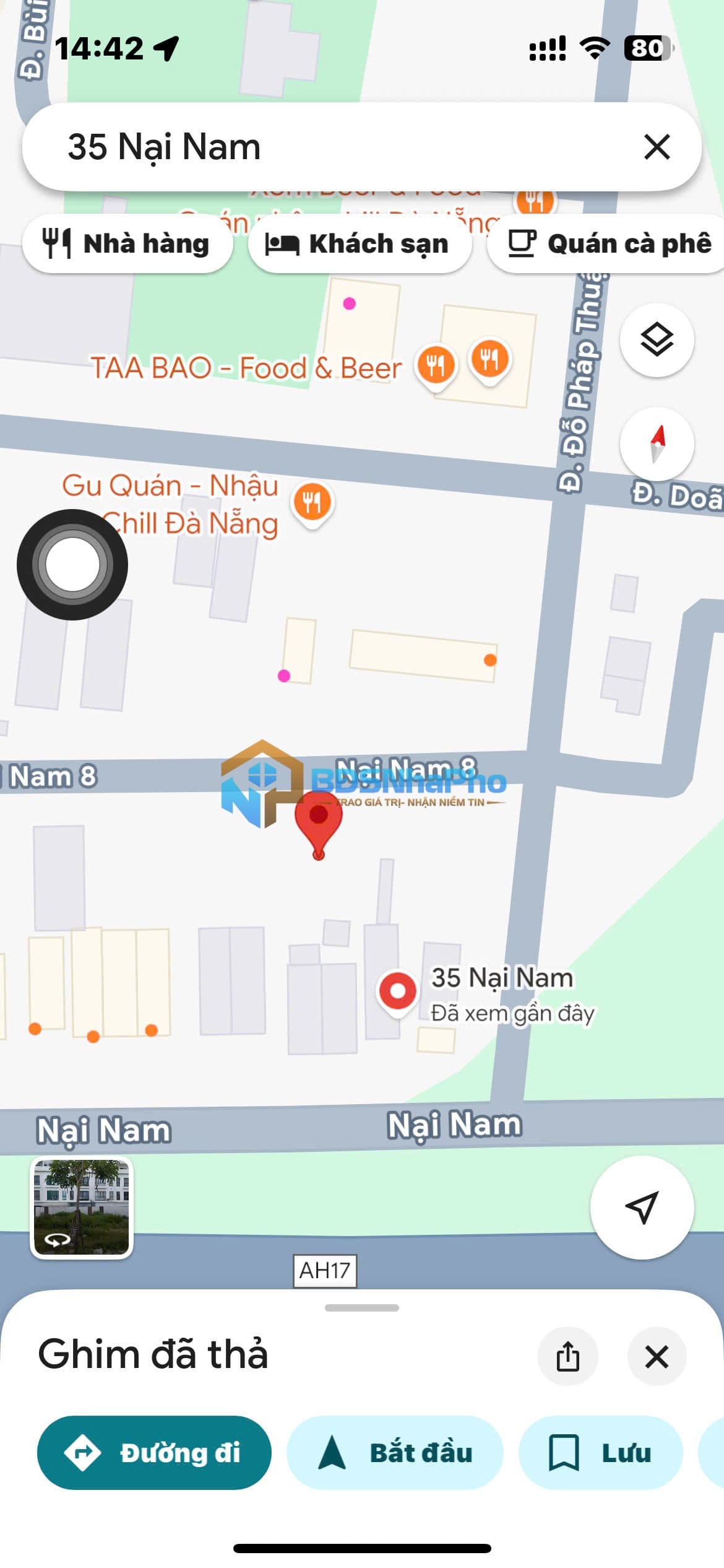 Cho thuê lô đất 33 - 35 Nại Nam 8 - Ảnh 2