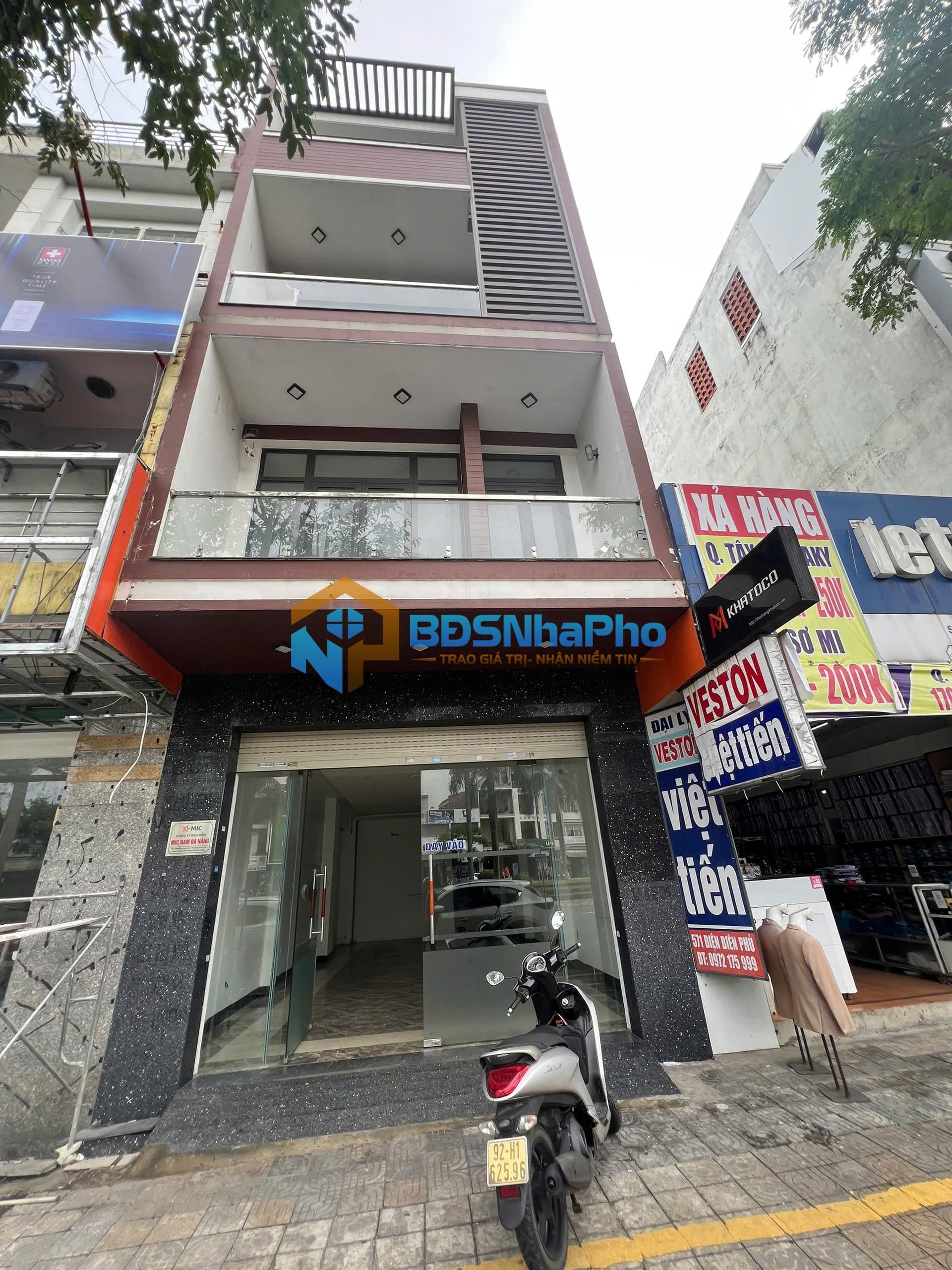 Cho thuê nhà 4 tầng tại 569 Điện Biên Phủ - Ảnh 1