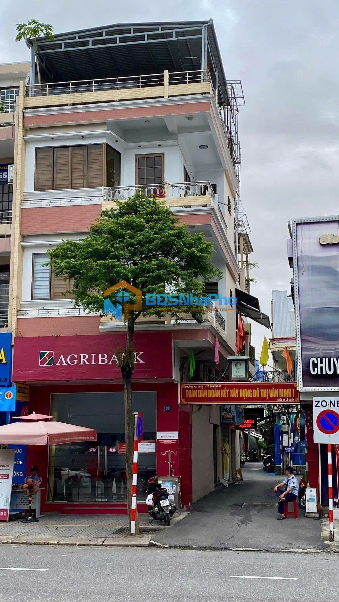 CHO THUÊ NHÀ 3 TẦNG MẶT TIỀN LÊ DUẨN SÁT SÔNG HÀN - Ảnh 1