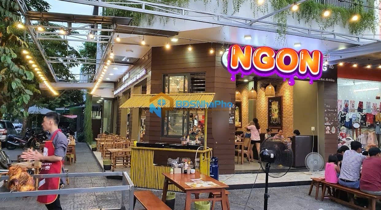 Cho thuê MB lô góc 2MT Hồ Tương - Thanh Khê - Ảnh 1